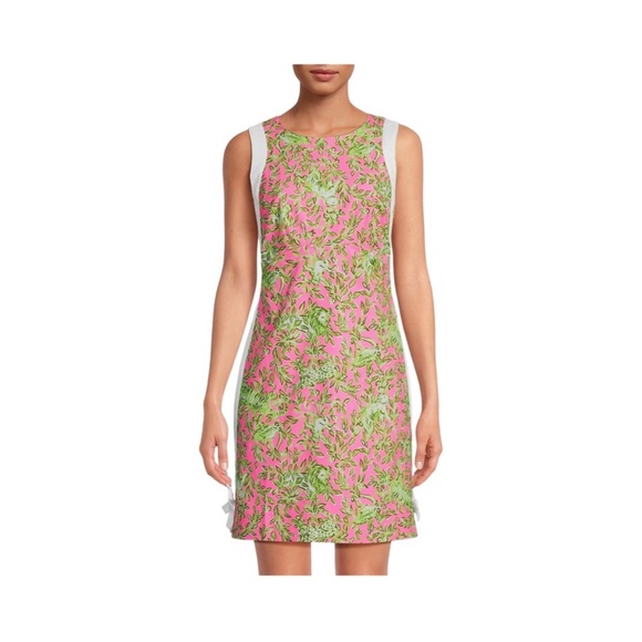 Lilly Pulitzer Dresses & Skirts - Lilly Pulitzer Beckler Stretch Shift Dress Main Character Energy NWT Size 14